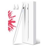 NovStrap Apple iPad Mini 5/6 Nesil ile Uyumlu Dokunmatik Tablet Kalemi DZ900 Gen3 Stylus Pencil Avuç İçi Reddi 2 Adet Yedek Uç