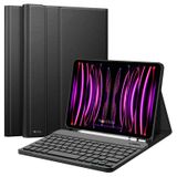 NovStrap Apple iPad Pro 12.9 2020 2021 2022 4/5/6 Nesil Uyumlu Bluetooth Klavyeli Tablet Kılıfı