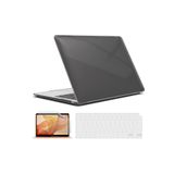 NovStrap Apple Macbook Air 13 Inch M1 Çip A2337 Uyumlu Alt Üst Kılıf Klavye Kılıfı Ekran Koruyucu Film