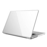 NovStrap Apple Macbook Pro 14 inç M4/Pro/Max A3401 A3112 A3185 ile Uyumlu Kılıf Sert Parlak Koruma ŞEFFAF