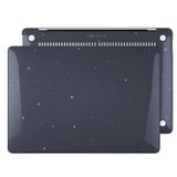 NovStrap Apple Macbook Pro 14 inç M4/Pro/Max A3401 A3112 A3185 ile Uyumlu Simli Kılıf Sert Glitter SİYAH