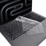 NovStrap Apple MacBook Pro 14 inç M5 Pro M5 Max A3434 A3426 A3427 ile Uyumlu Türkçe Q Şeffaf Klavye Koruyucu Kılıf - Macbook Pro 14 inç (A3434) M5