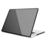 NovStrap Apple Macbook Pro 16 inç M4/Pro/Max A3186 A3403 ile Uyumlu Kılıf Sert Parlak Koruma Kapak SİYAH