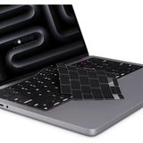 Novstrap Apple MacBook Pro 16 Inç M5 Pro M5 Max A3428 A3429 ile Uyumlu Türkçe Q Siyah Klavye Koruyucu Kılıf - Macbook Pro 15 inç M5 Pro/M5 Max (A3428-A3429)