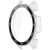 NovStrap Huawei Watch GT4 46mm ile Uyumlu Ekran Koruyucu Temperli Cam Kasa Koruyucu Sayısal Kadranlı ŞEFFAF