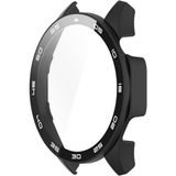 NovStrap Huawei Watch GT4 46mm ile Uyumlu Ekran Koruyucu Temperli Cam Kasa Koruyucu Sayısal Kadranlı SİYAH