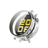 NovStrap Huawei Watch Gt5 41mm ile Uyumlu Ekran Koruyucu Cam ve Kasa Koruyucu Kılıf Sert Polikarbon GÜMÜŞ