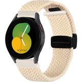NovStrap Huawei Watch Gt6 41mm Gt4 41mm Gt5 41mm ile Uyumlu Kordon (18mm Pimli) Flexible Örgü Magnet Tokalı - (18 MM) PİMLİ - Starlight