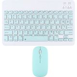 Novstrap iPad Air 13 inç Pro 13 M3/M2 Çip 2025-2024 Uyumlu Açık Yeşil Bluetooth Klavye-Mouse