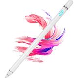 Novstrap iPad Mini 1/2/3/4/5/6 Nesil ile Uyumlu Active Stylus Dokunmatik Tablet Kalemi Pencil - Beyaz