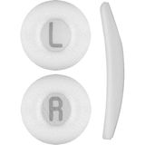 NovStrap JBL Kulaklık Pedi Süngeri 500BT 510BT 520BT 560BT 570BT 525BT 450BT 460BT JR310 ile Uyumlu - Beyaz