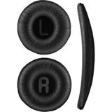 NovStrap JBL Kulaklık Pedi Süngeri 500BT 510BT 520BT 560BT 570BT 525BT 450BT 460BT JR310 ile Uyumlu - Siyah