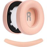 Novstrap Jbl Tune 700BT 710BT 720BT 750BTNC 760NC 770NC ile Uyumlu Yedek Kulaklık Pedi Süngeri + Kafa Bandı Seti - JBL 700 Serisi - Açık Pembe