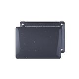 NovStrap Macbook Air 2021 13 Inç Uyumlu M1 Çipli A2337 A1932 A2179 Ile Uyumlu Parlak Simli Kılıf Kapak