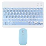 Novstrap Samsung Galaxy Tab S10 S9 S8 S7 FE Plus Ultra Lite Uyumlu Mavi Bluetooth Klavye-Mouse