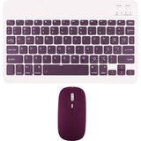 Novstrap Samsung Galaxy Tab S10 S9 S8 S7 FE Plus Ultra Lite Uyumlu Mürdüm Bluetooth Klavye-Mouse