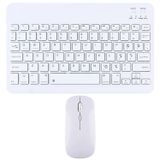 NovStrap Samsung Galaxy Tab S11 / S11 Ultra ile Uyumlu Türkçe Q Bluetooth Klavye Mouse Seti Şarjlı BEYAZ