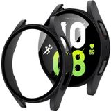 NovStrap Samsung Galaxy Watch 5 40mm / Galaxy Watch 4 40mm ile Uyumlu Ekran ve Kasa Koruyucu Sert PC SİYAH