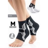 NOVUS CORPUS NO CO 2'li Ortopedik Spor Ayak Bilekliği Unisex Spor Antrenman Gym Koşu Fitness Ayak Bileği Koruyucu