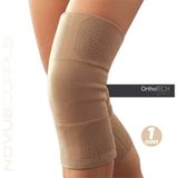 Novus Corpus NoCo Ortopedik Fitness Spor Dizlik Knee Sleeve Spor Antrenman Destek Gym Ortopedik Dizlik - 1 Adet - XS - Bej