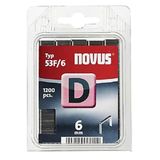 Novus D Tip 53 F-18 mm 600'lü Yassı Zımba Teli