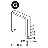 Novus G Tip 11-14 mm 600'lü Yassı Zımba Teli