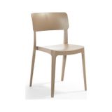 Novussi Pano Bahçe Balkon Sandalyesi Cappucino | ID6182 - 6'lı Set Cappuccino