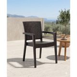 Novussi Paris Rattan Koltuk 4'lü Paket - Kahverengi