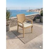 Novussi Paris Rattan Koltuk Minderli 4'lü Paket - Cappuccino