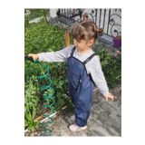 Novy Baby Su Geçirmez Kumaş - Oyun Ve Yağmur Tulumu - Salopet - 2-9 Yaş - Lacivert