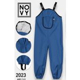 Novy Baby Su Geçirmez Kumaş - Oyun Ve Yağmur Tulumu - Salopet - 2-9 Yaş - Mavi