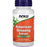 Now American Ginseng Extract 100 Capsules - Aromasız