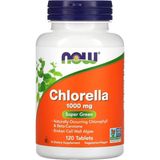 Now Chlorella 1,000 mg 120 Tablets - Aromasız