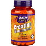 Now Creatin Monohidrat 750MG 120 Kapsül - Aromasız