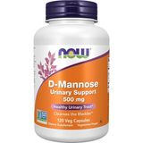 Now D-Mannose 500 Mg, 120 Veg Capsules Urinary Support Healthy Urinary Tract Cleanses The Bladder