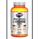 NOW Double Strength L-Arginine, 1,000 mg, 180 Tablet.Usa Menşei.OZELSPORCUGIDALARIN'DAN.3841 (Renksiz)