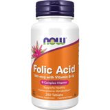 Now Folic Acid 800 Mcg With Vitamin B-12 250 Tablets