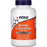 Now Foods Acetyl-L-Carnitine 500MG 200 Veg Capsul.özel Sporcu Gıdaların'dan!!! Usa Version.61. - Aromasız