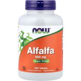 Now Foods Alfalfa Mikro Besin Desteği 650 Mg, 250 Tablet.made In Usa. - Aromasız