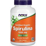 Now Foods Certified Organic Spirulina 1 000 Mg 240 Tablets Usa Version
