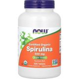 Now Foods certified Ornagic Spirulina 500 Mg 500 Tablet - Aromasız