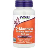 Now Foods D-Mannose Healthy Urinary Tract 500 Mg 60 Veg Caps - 60 KAPSÜL