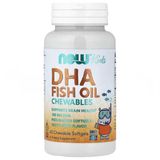 Now Foods DHA Kids Fish Oil Chewable 60 Softgels - İthal
