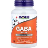 Now Foods, Ga.ba , 500 Mg 100 Bitkisel Kapsül - Aromasız