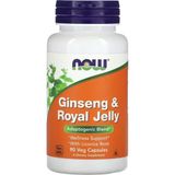 Now Foods, Ginseng & Royal Jelly, 90 Veg Capsules - Sade