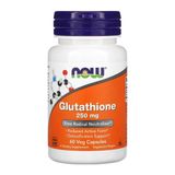 Now Foods Glutathione, 250 Mg, 60 Veg Capsules - Aromasız