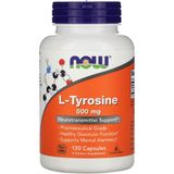 Now Foods L-Tyrosine 500 Mg 120 Capsul
