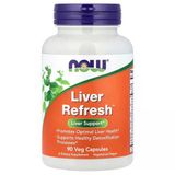 Now Foods Liver Refresh Milk Thistle Artichoke Glutathione 90 Veg Capsules