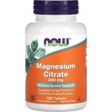 Now Foods Magnezyum Citrate 200 Mg 100 Tablets