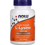 Now Foods Now Foods, Çift Güçlü L-,lysine, 1.000 mg 100 Tablet - Aromasız